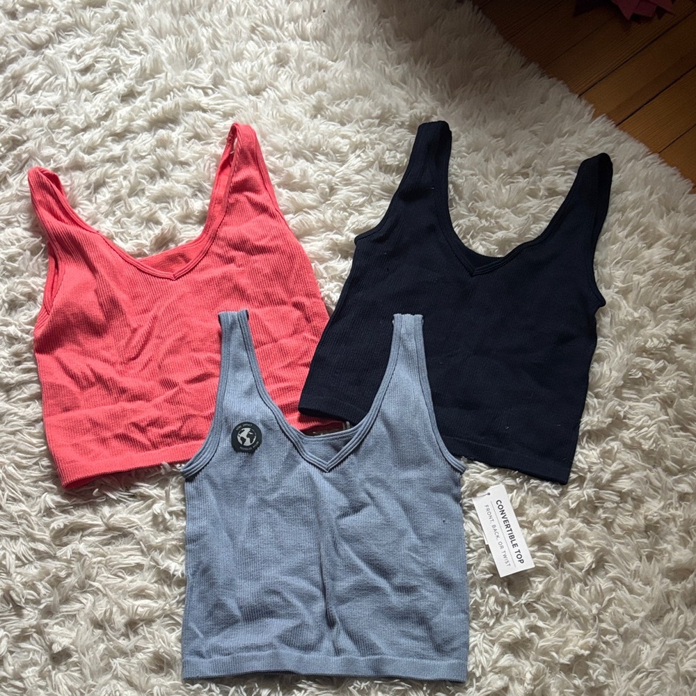 Aeropostale Buttery Soft Ribbed Tops